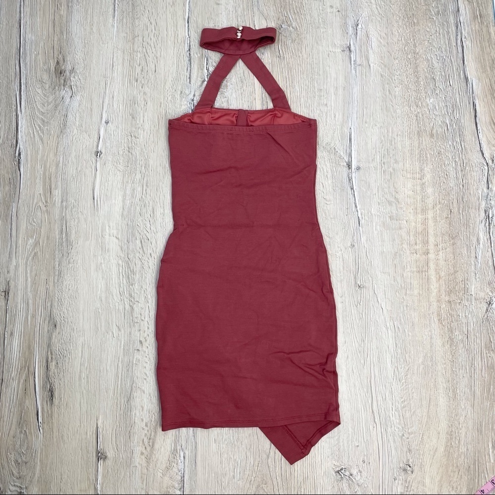 Fashion Nova Halter Mini Dress Sz XS - Picture 2 of 9